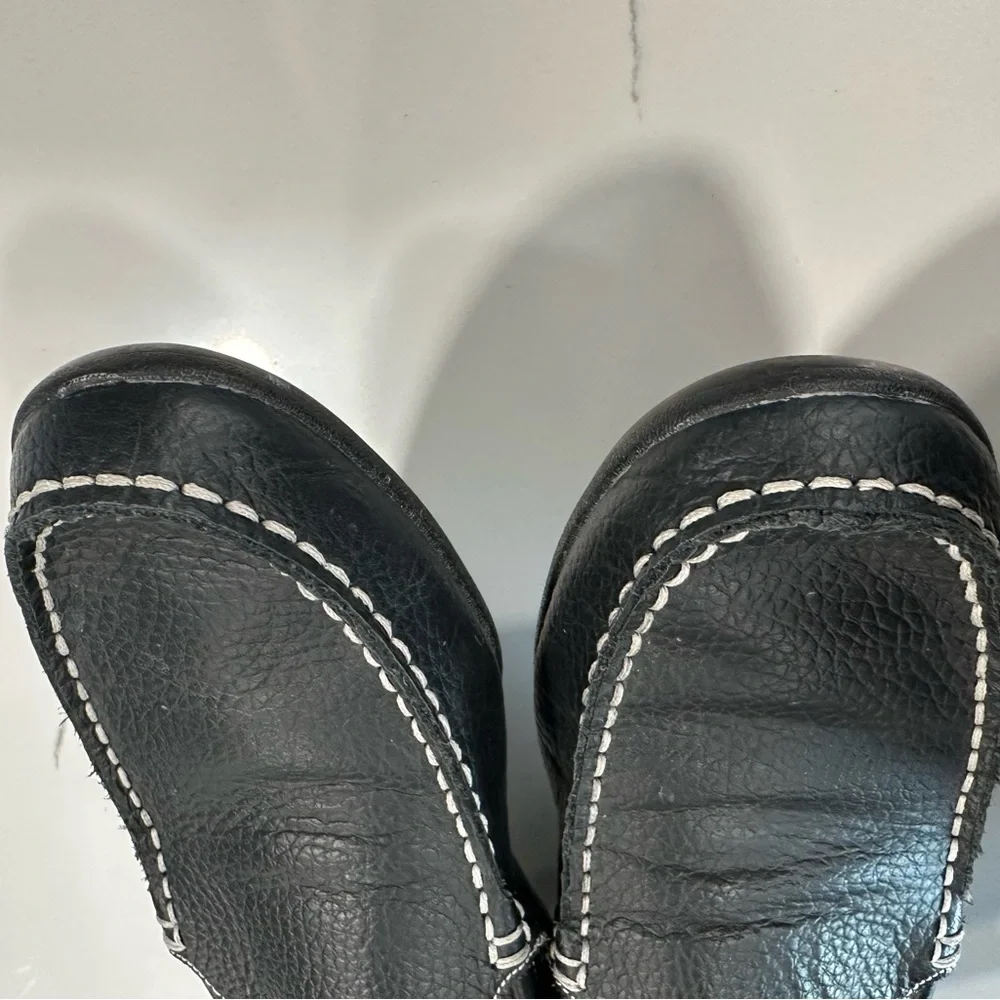 Foot Joy Mens Loafers Club Casuals Black Leather Golf Driving Shoes Sz 8.5 79072